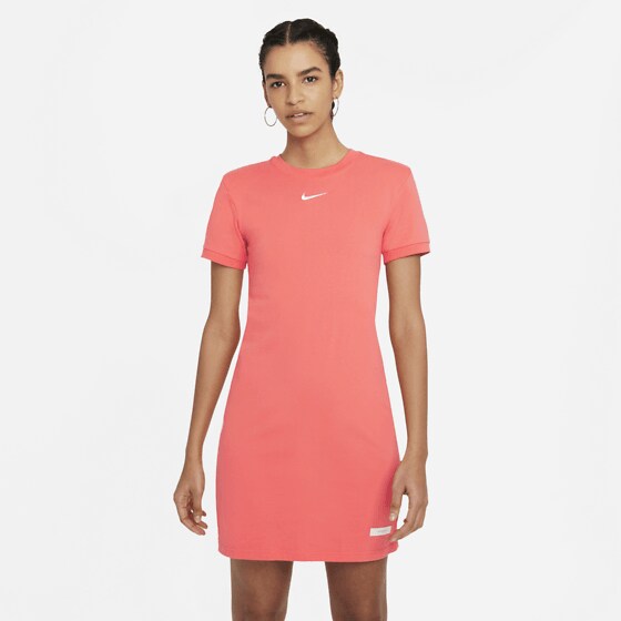 Nike W Icn Clsh Dress Ss Hameet & mekot MAGIC EMBER XL female