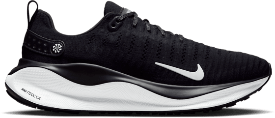 Nike Nike M React Infinity Run Flyknit 4 Juoksukengät BLACK/WHITE