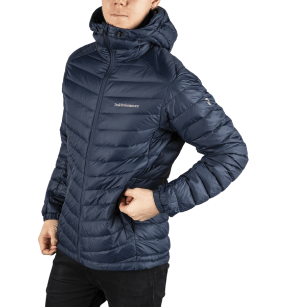 peak performance down hood jacket