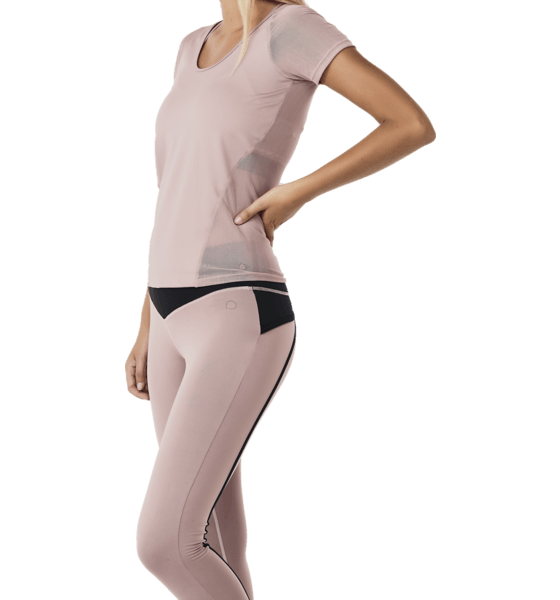 276131101101 DROP OF MINDFULNESS W MAYA MESH TEE 276131101101 DROP OF MINDFULNESS W MAYA MESH TEE Model01 Detail