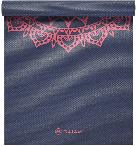 
GAIAM, 
PINK MARRAKESH YOGA MAT 4MM, 
Detail 1
