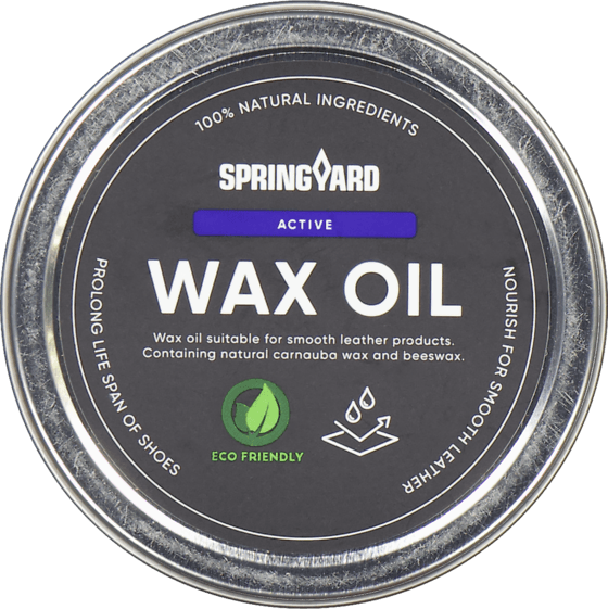 
SPRINGYARD, 
SHOE WAX OIL, 
Detail 1
