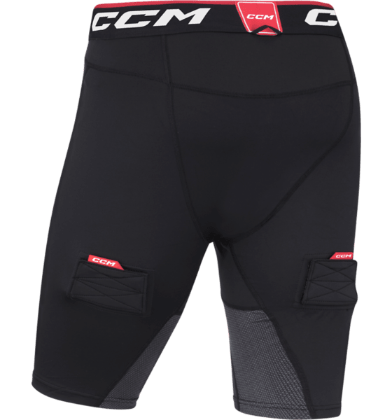 
CCM, 
COMPRESSION SHORT WITH JOCK AD, 
Detail 2

