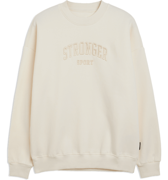 
STRONGER, 
W COMFY EMBROIDERED SWEATSHIRT, 
Detail 1
