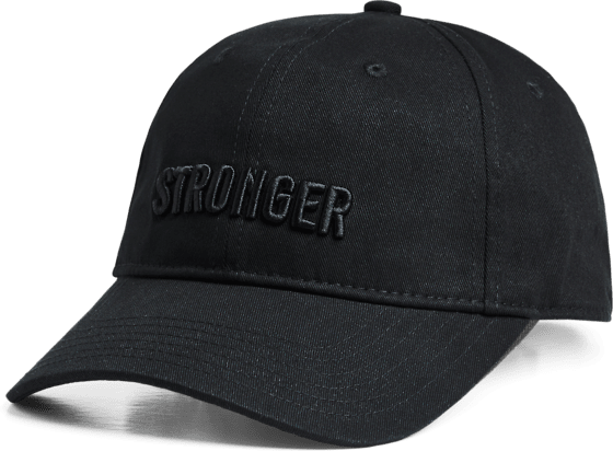 
STRONGER, 
W ON POINT CAP, 
Detail 1
