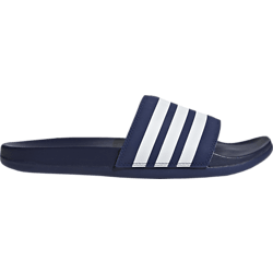 adidas adilette cloudfoam plus stripes slides