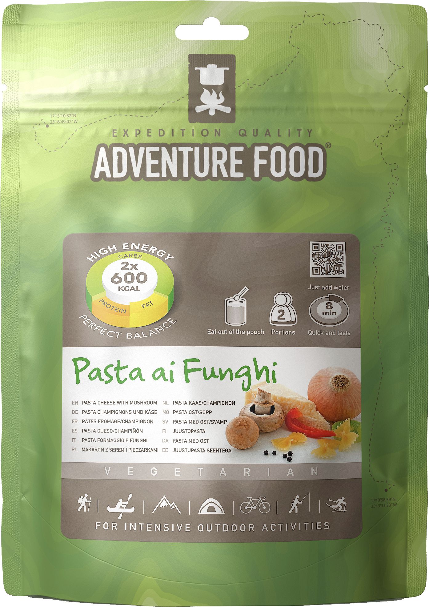ADVENTURE FOOD, FRYSTORKAD MAT