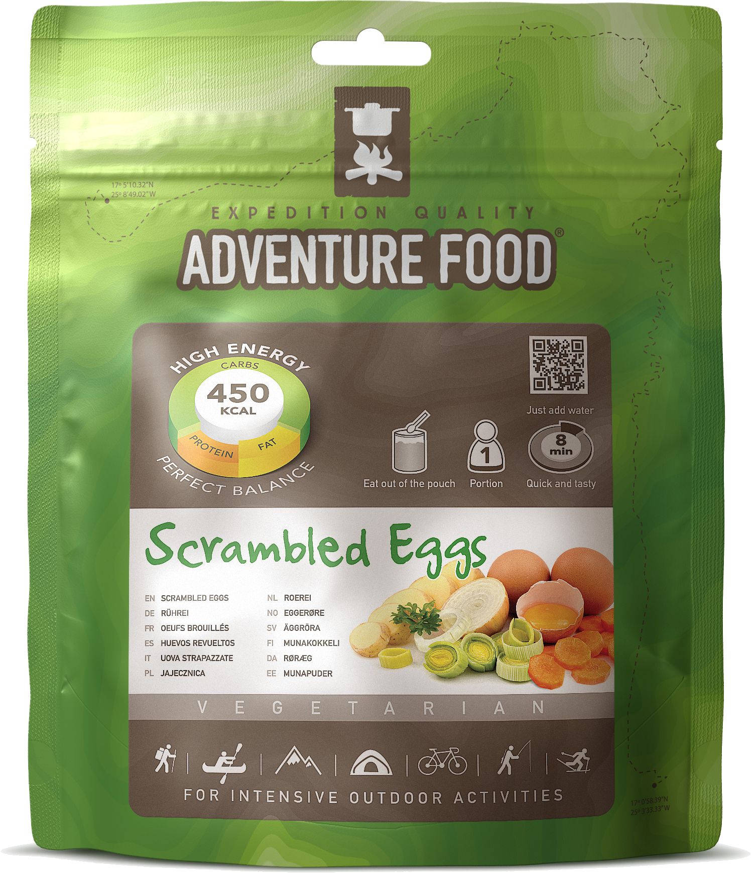ADVENTURE FOOD, FRYSTORKAD MAT
