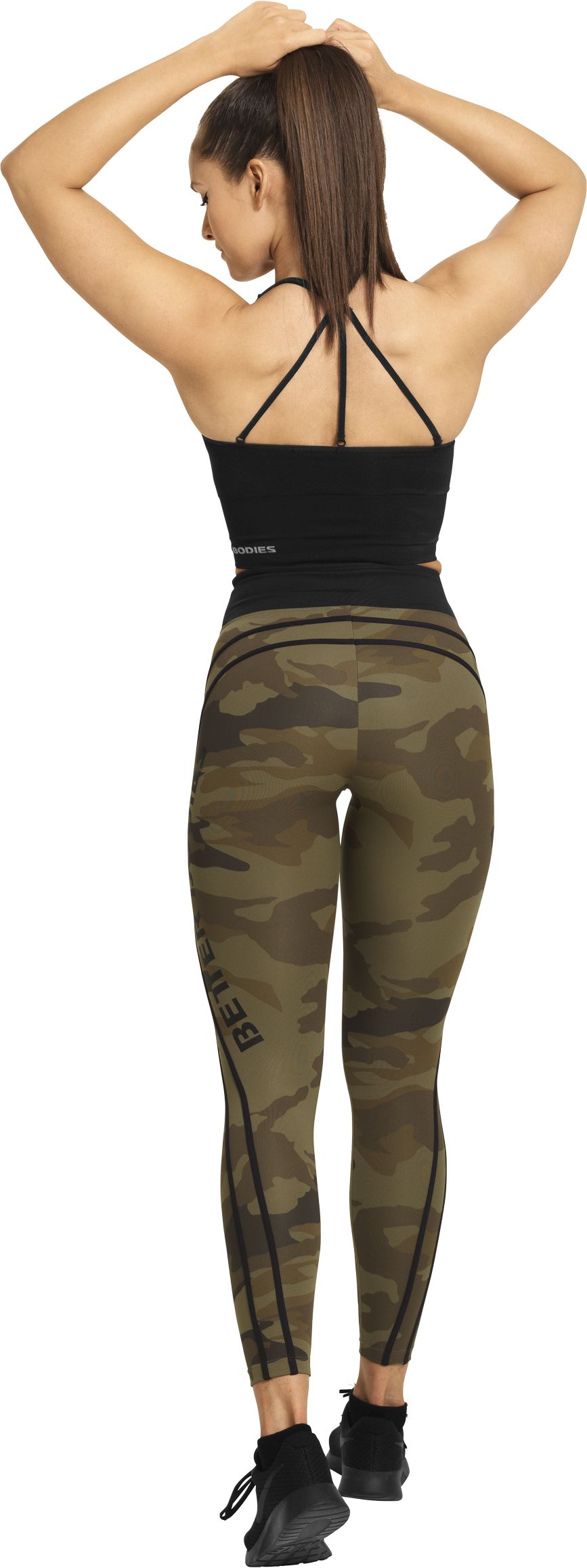 BETTER BODIES, W CAMO HIGH WAIST