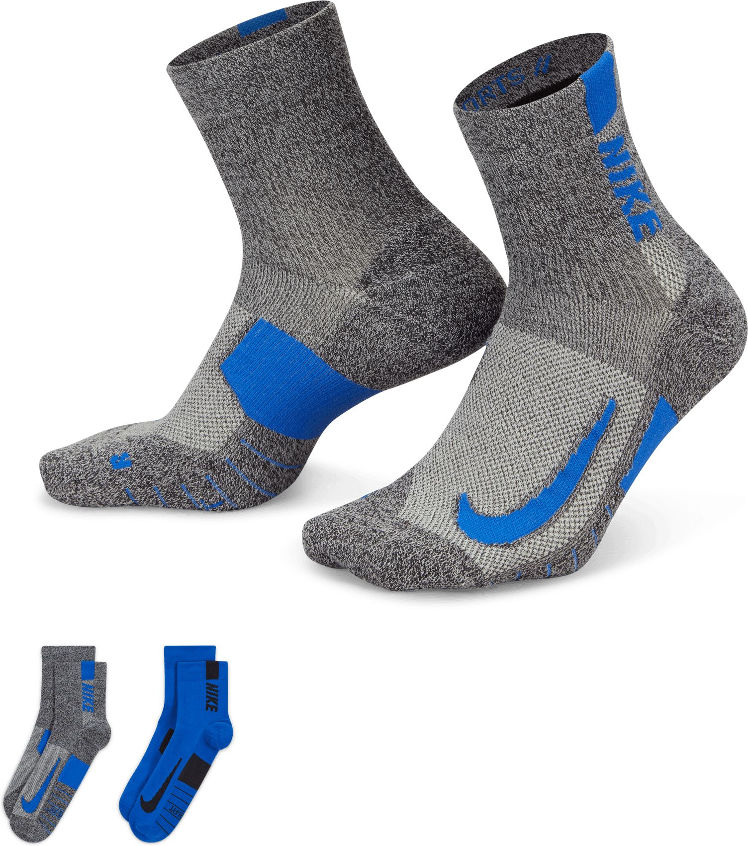 NIKE, U NK MLTPLIER ANKLE - 2PR