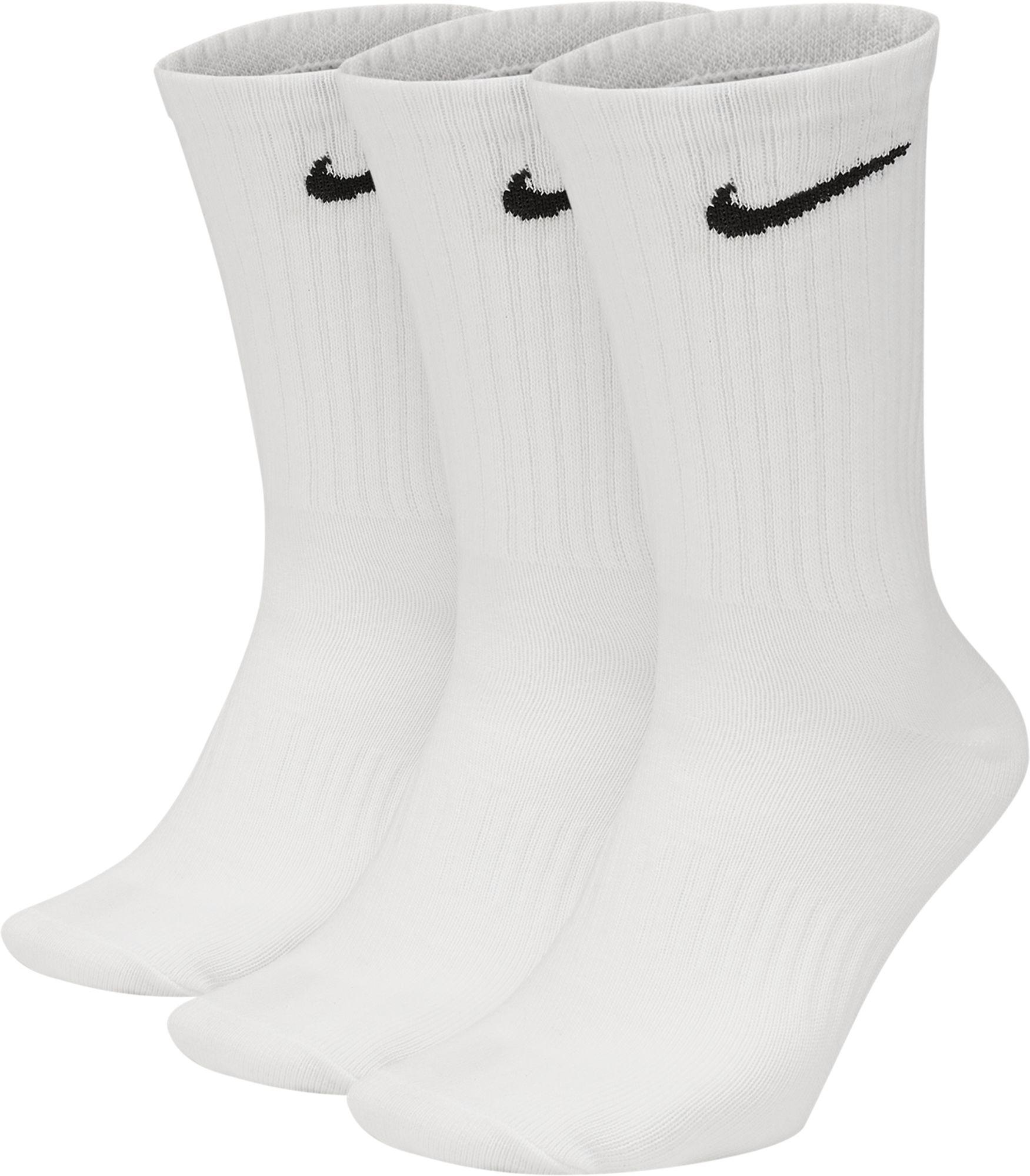 NIKE, U EVERYDAY LTWT CREW 3PR