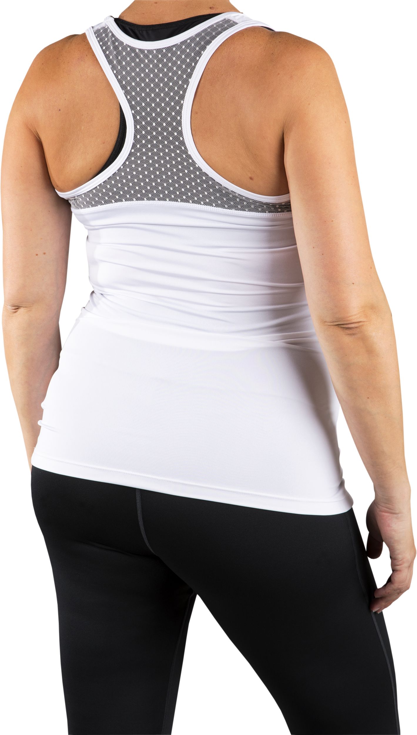 TRAINING FOR PREGNANT, MY SINGLET SMALL LOGO