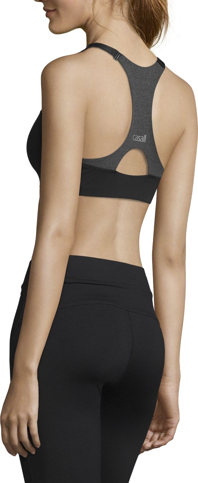 CASALL, W FRONT ZIP SPORTS BRA