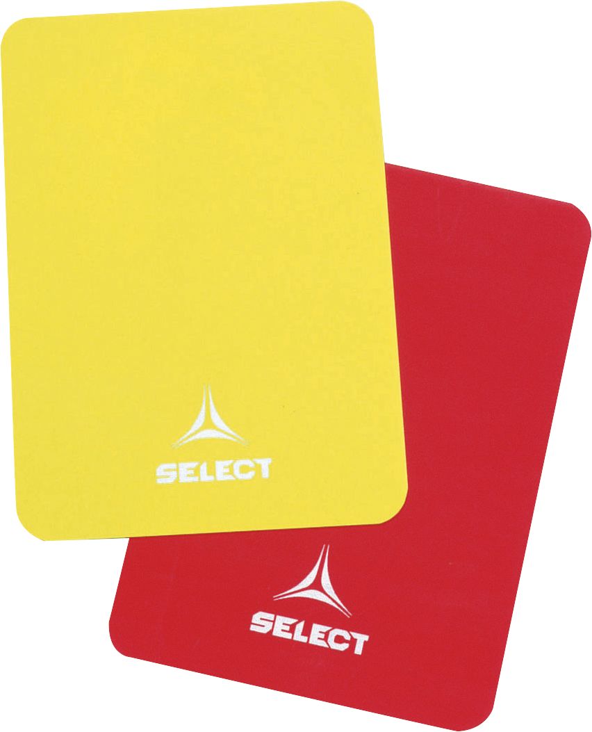 SELECT, REFEREE CARD SET INCLUDING YELLOW/RED
