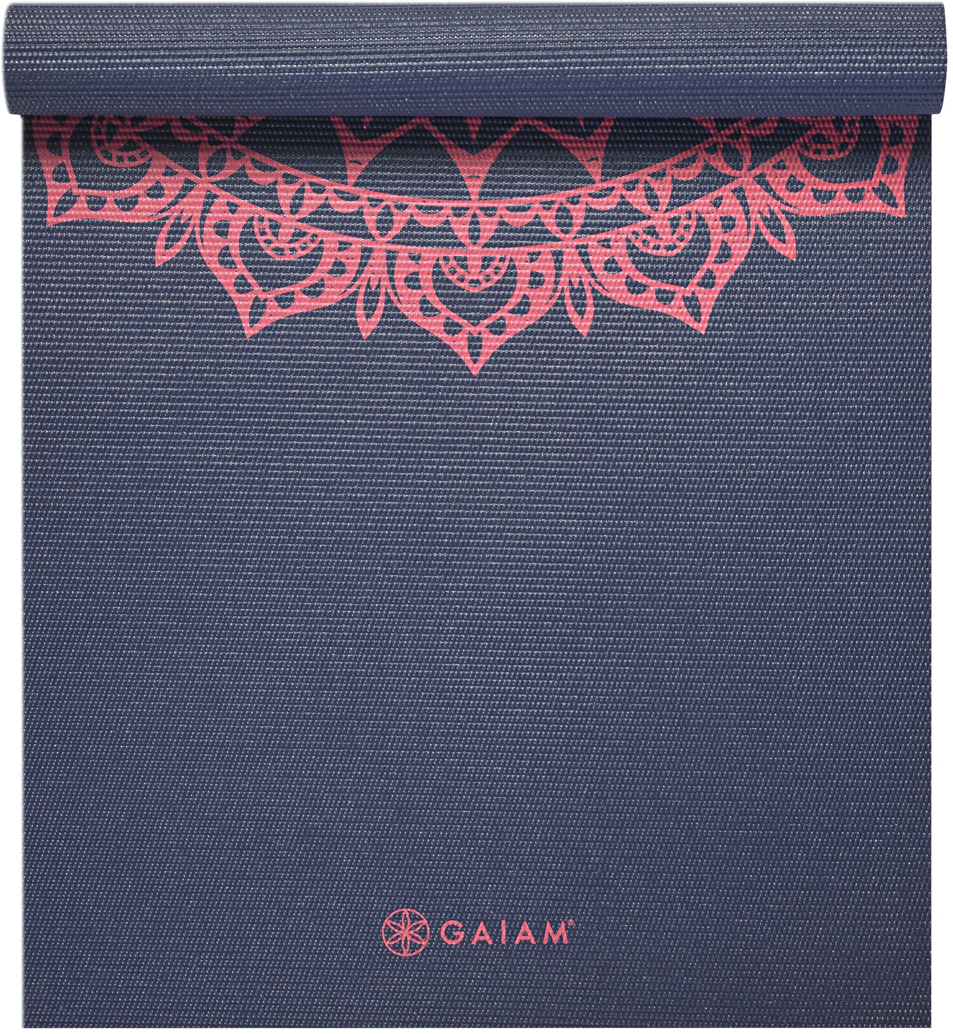 GAIAM, PINK MARRAKESH YOGA MAT 4MM