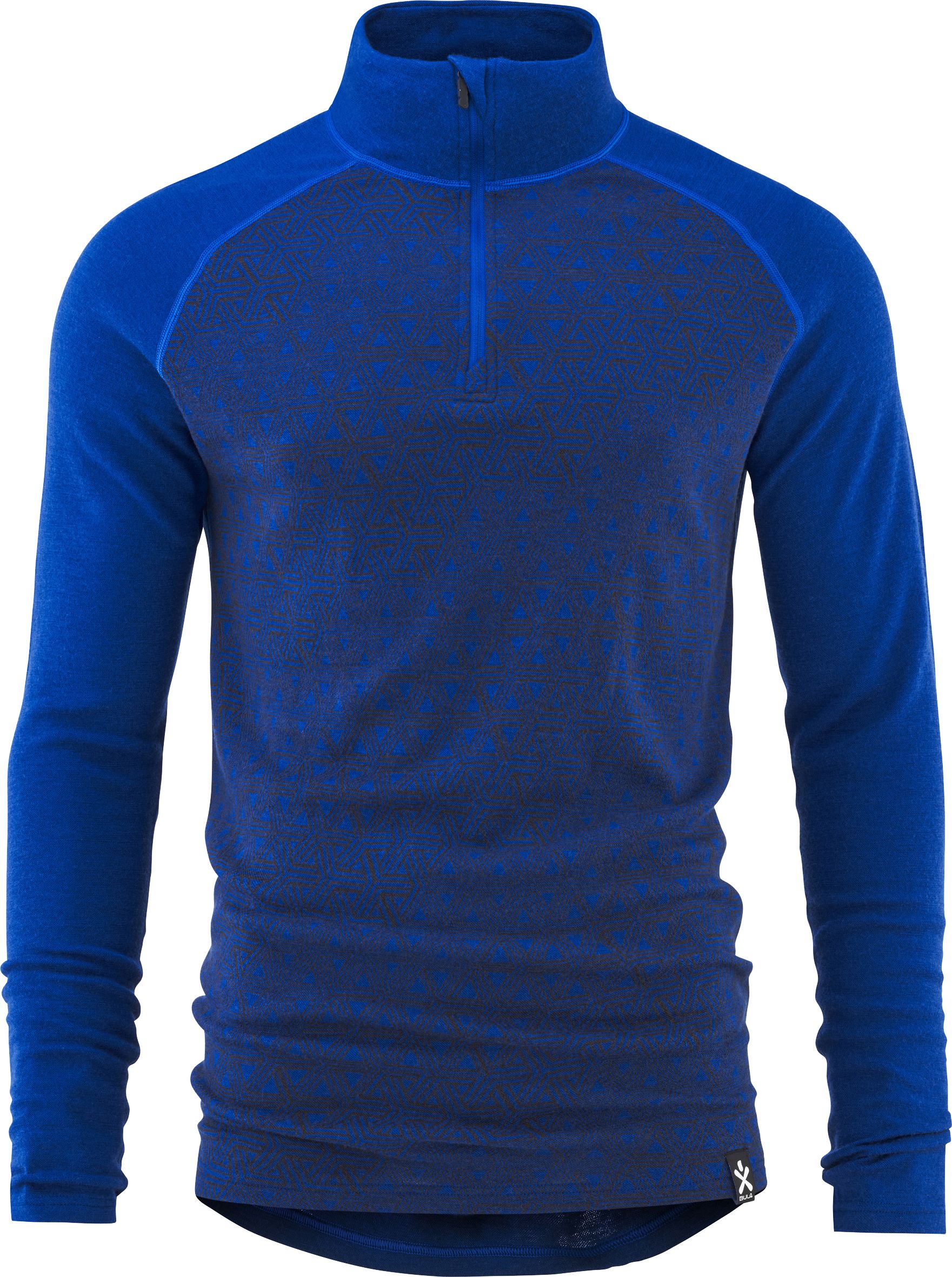 BULA, M GEO MERINO WOOL HALFZIP