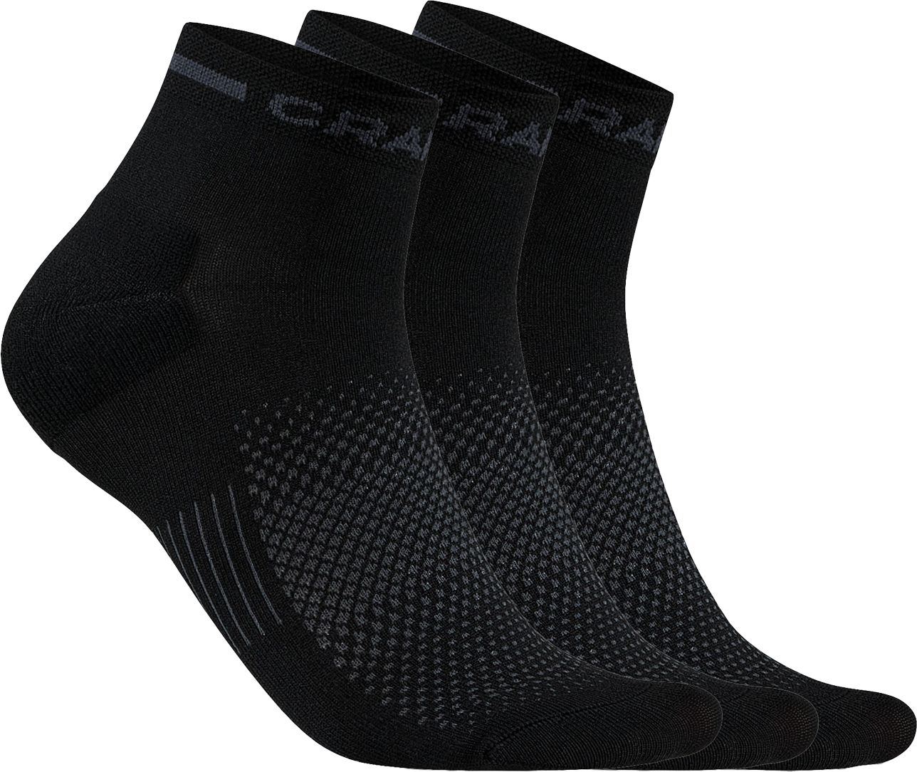 CRAFT, CORE DRY MID SOCK 3-PACK 