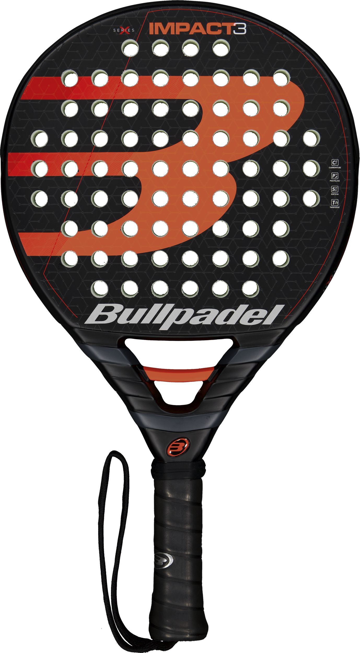 BULLPADEL, IMPACT 3 CT X SERIES