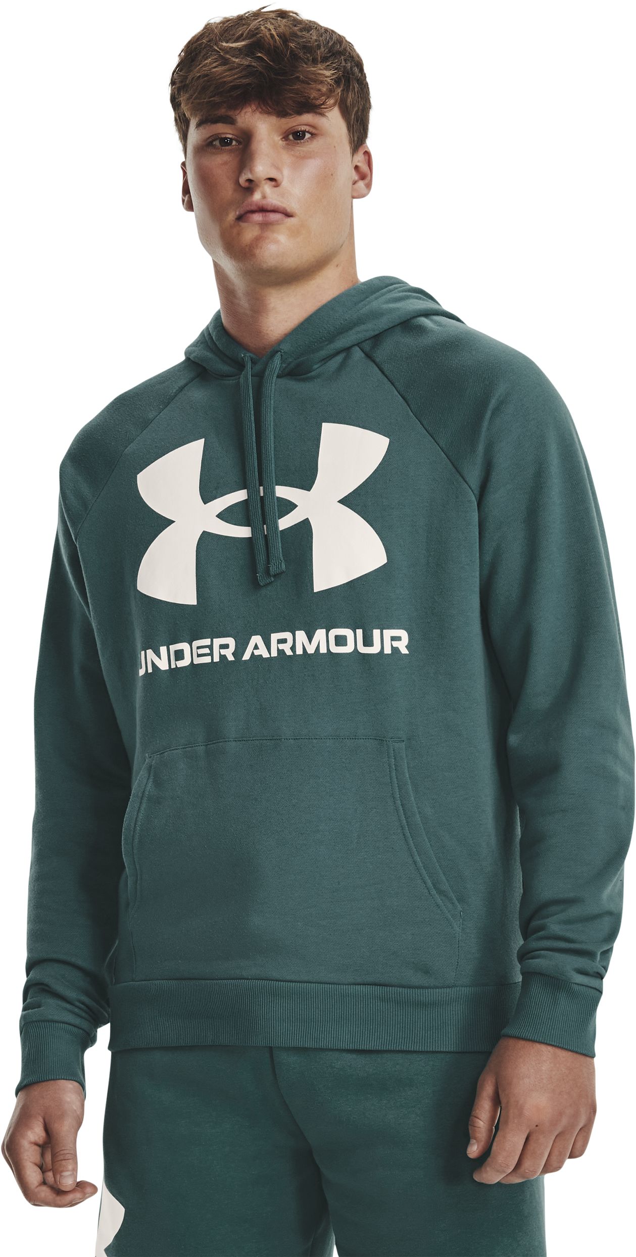UNDER ARMOUR, M UA RIVAL FLEECE BIG LOGO HD