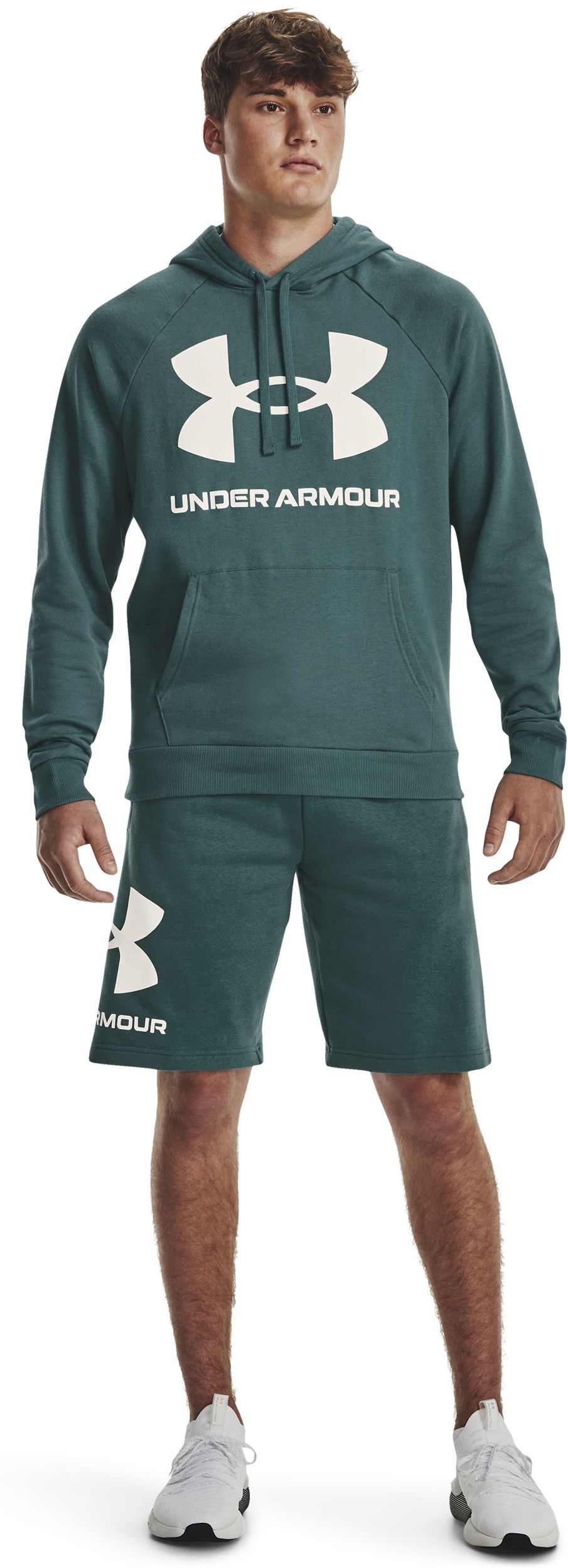 UNDER ARMOUR, M UA RIVAL FLEECE BIG LOGO HD