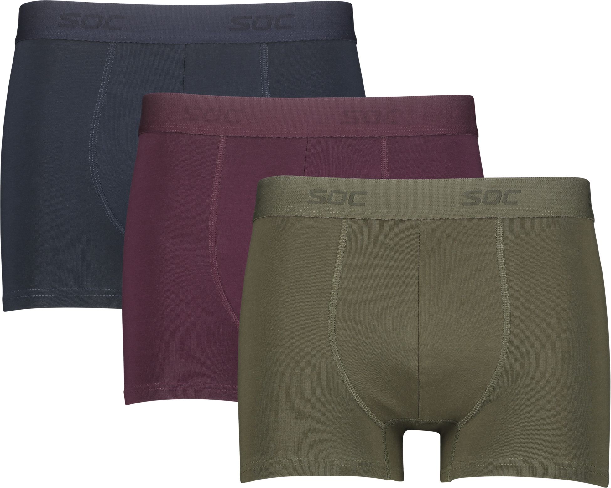 SOC, M COTTON BOXER 3P