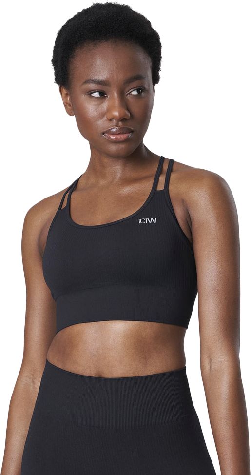 ICANIWILL, W RIBBED DEFINE SEAMLESS SPORTS BRA