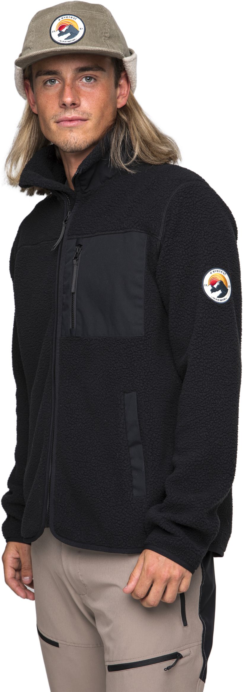 EVEREST, M PILE SHIRT RETRO