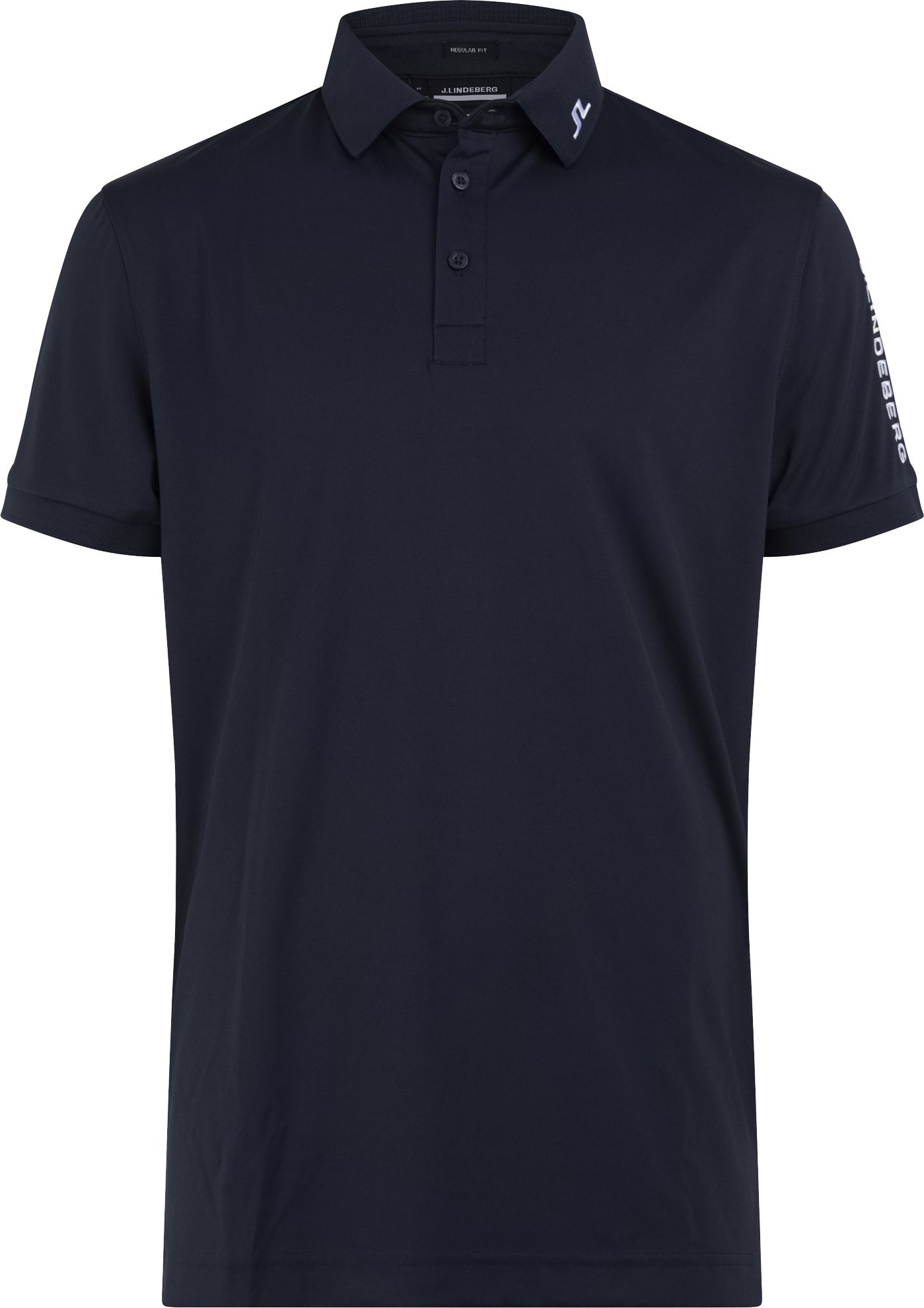 J LINDEBERG, M Tour Tech Reg Fit Golf Polo