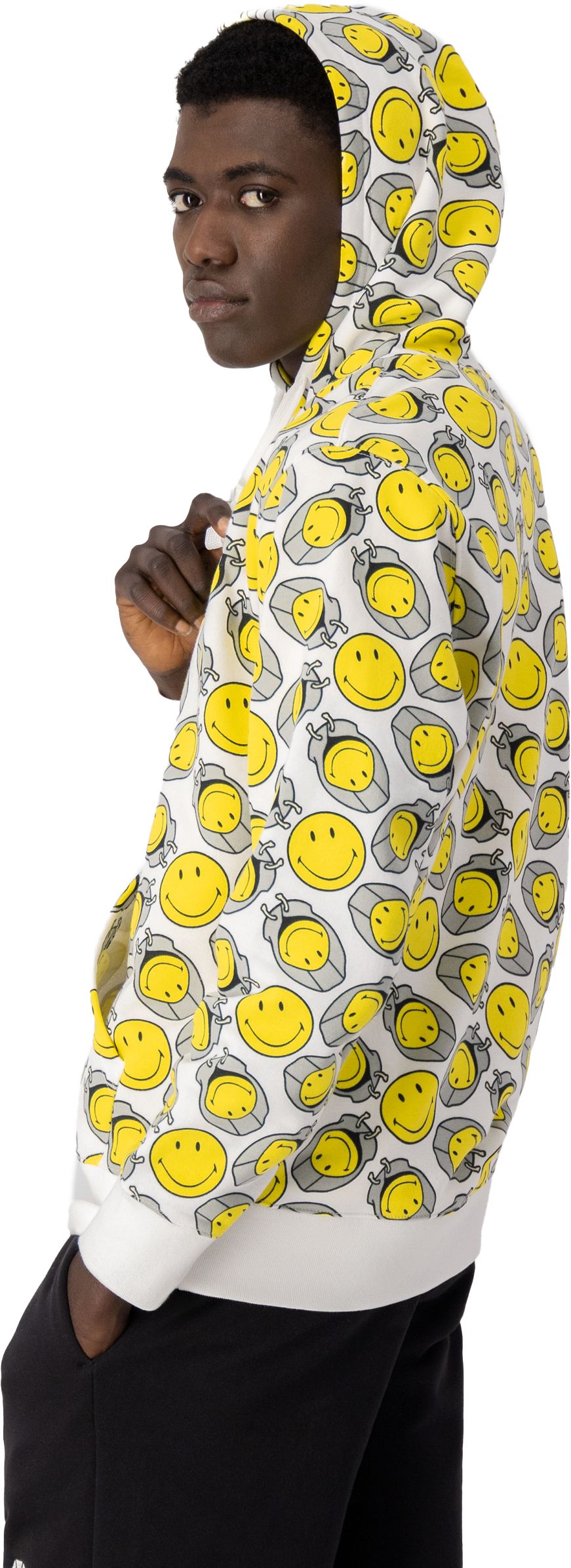 CHAMPION, M ALL OVER PRINT HOOD
