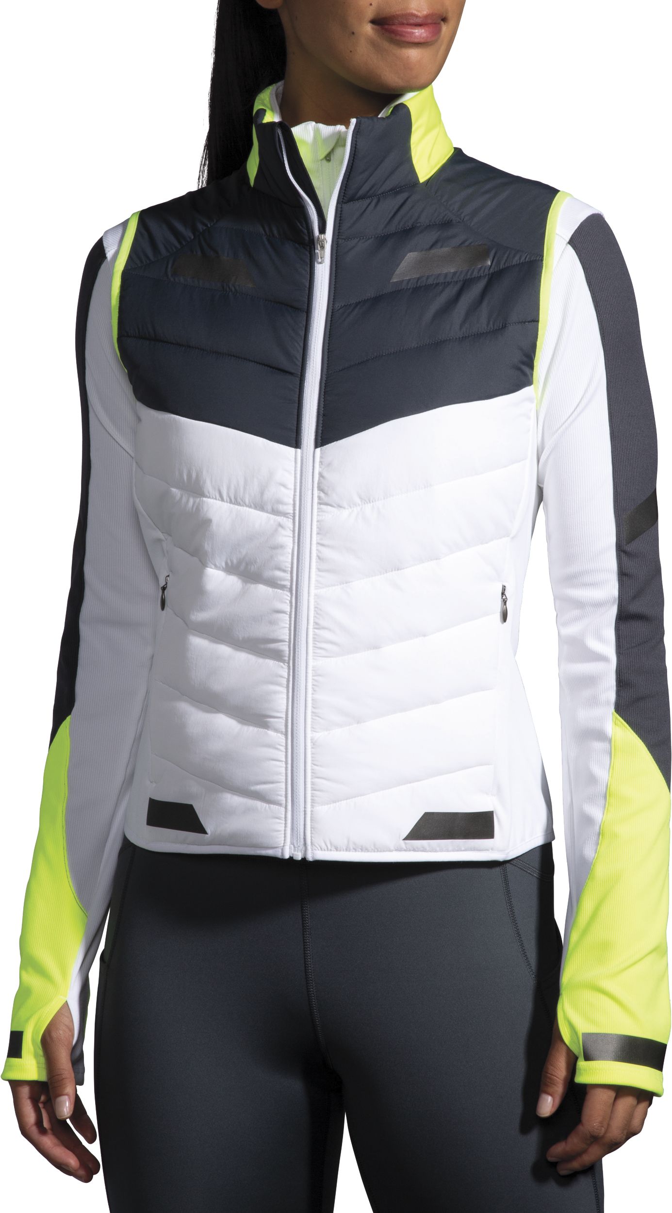 BROOKS, W RUN VISIBLE INSULATED VEST