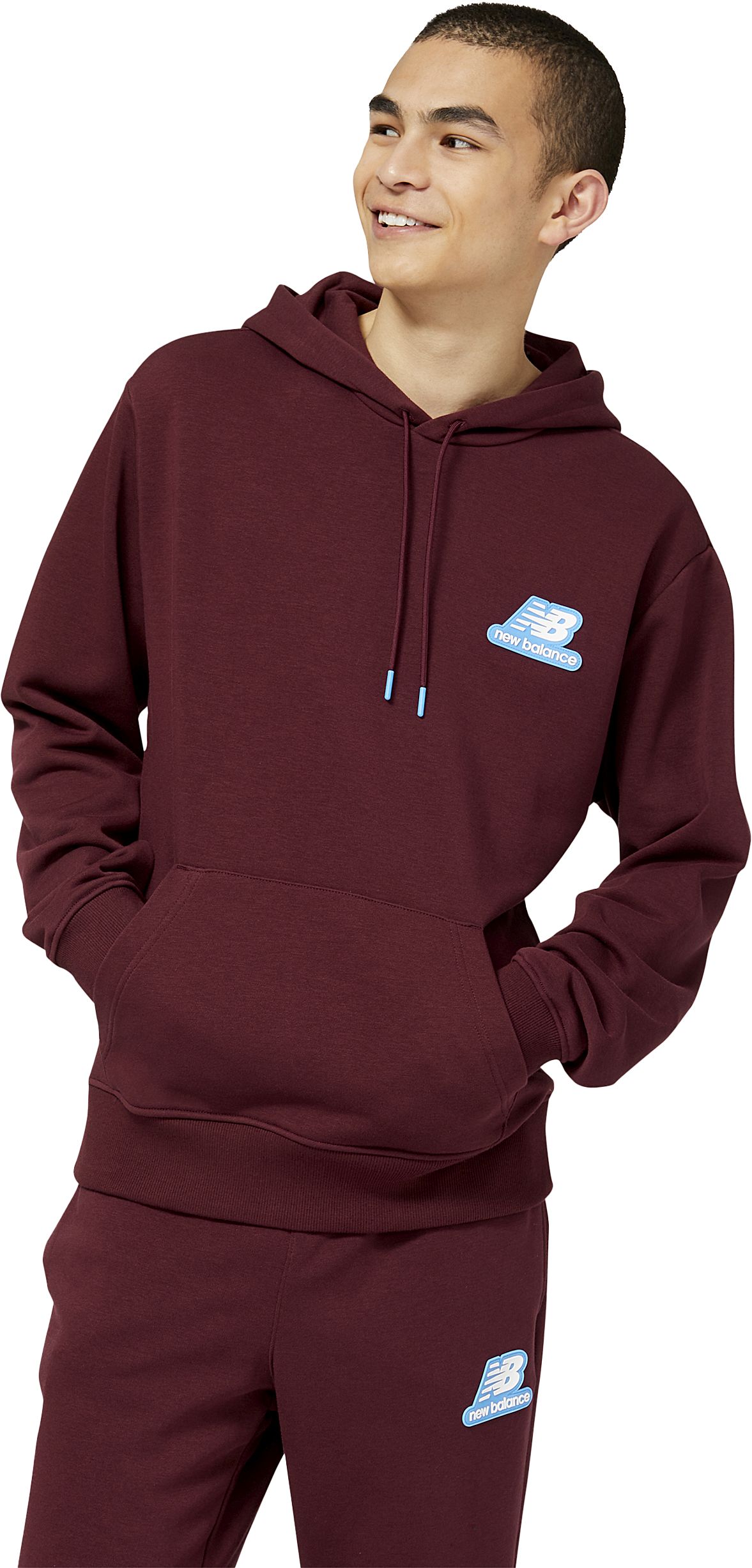 NEW BALANCE, M ESS LS PU HOODIE
