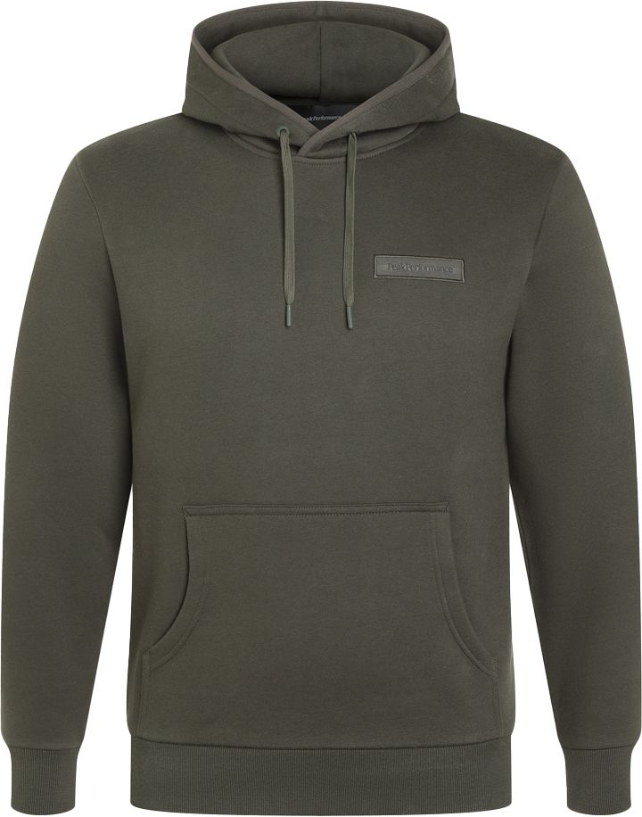 PEAK PERFORMANCE, M LOGO HOOD SWEATSHIRT