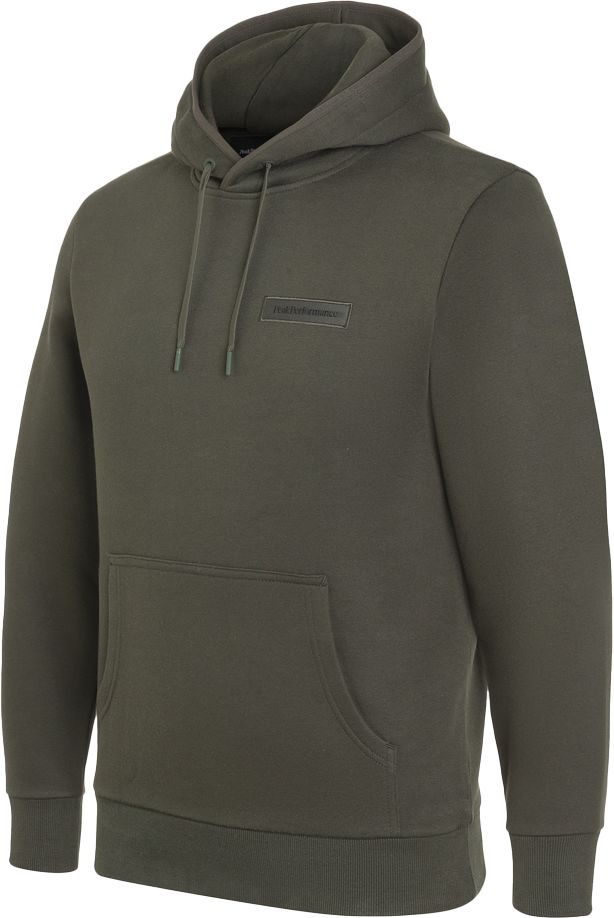 PEAK PERFORMANCE, M LOGO HOOD SWEATSHIRT