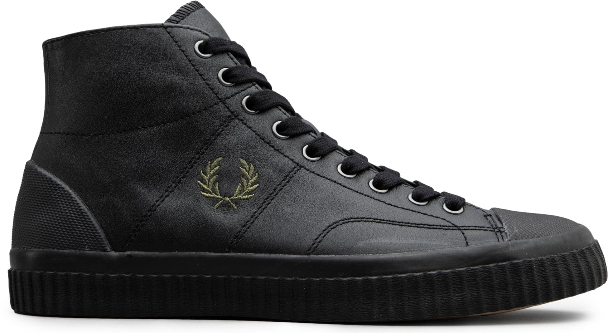 FRED PERRY, U HUGHES MID LEATHER