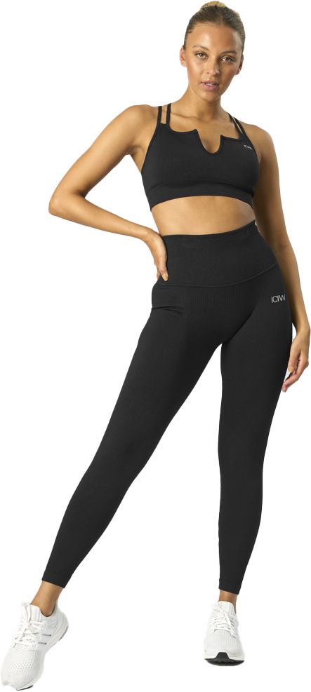 ICANIWILL W RIBBED DEFINE SEAMLESS POCKET TIGHTS sivustolla