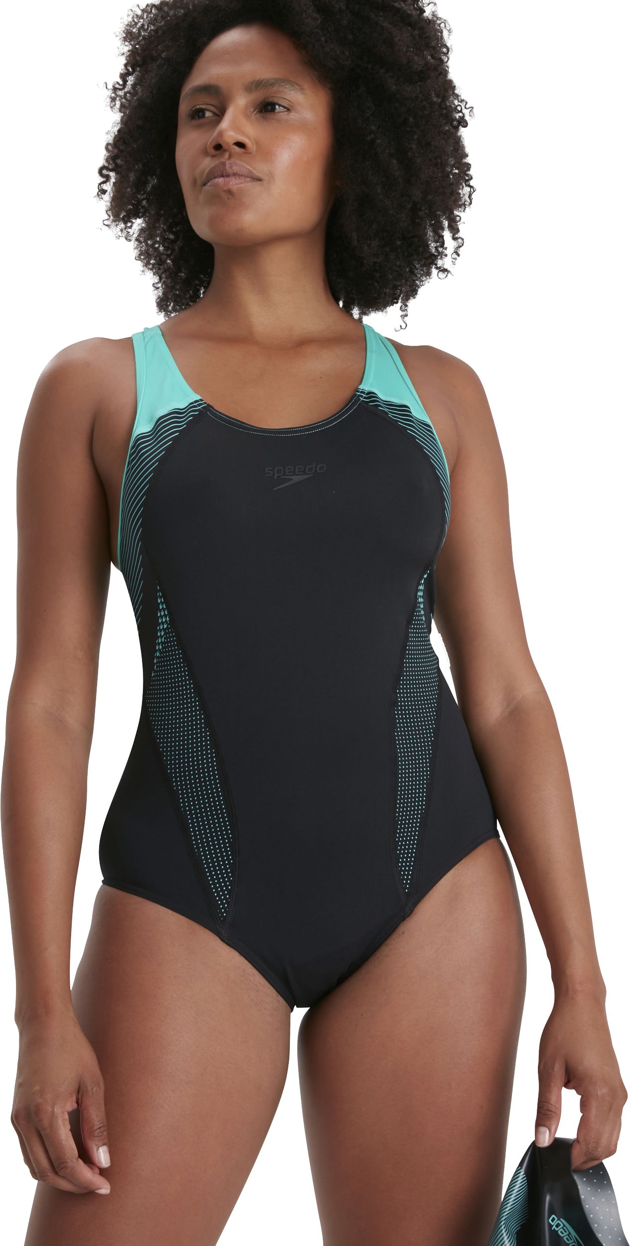 SPEEDO, W PLASTISOL LBACK