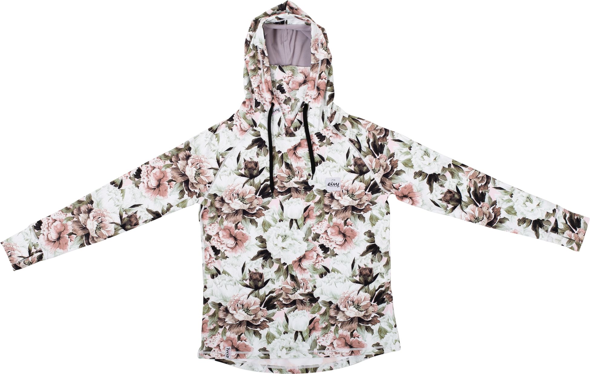 EIVY, W BOYFRIENDS FIT HOODIE TOP