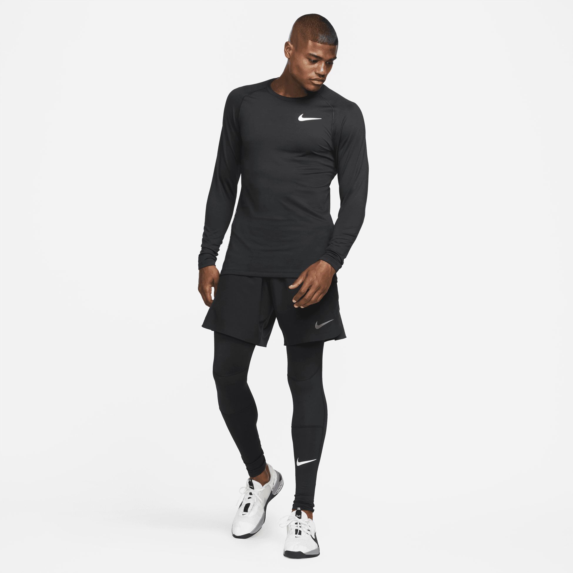 NIKE, M NP TOP WARM LS CREW