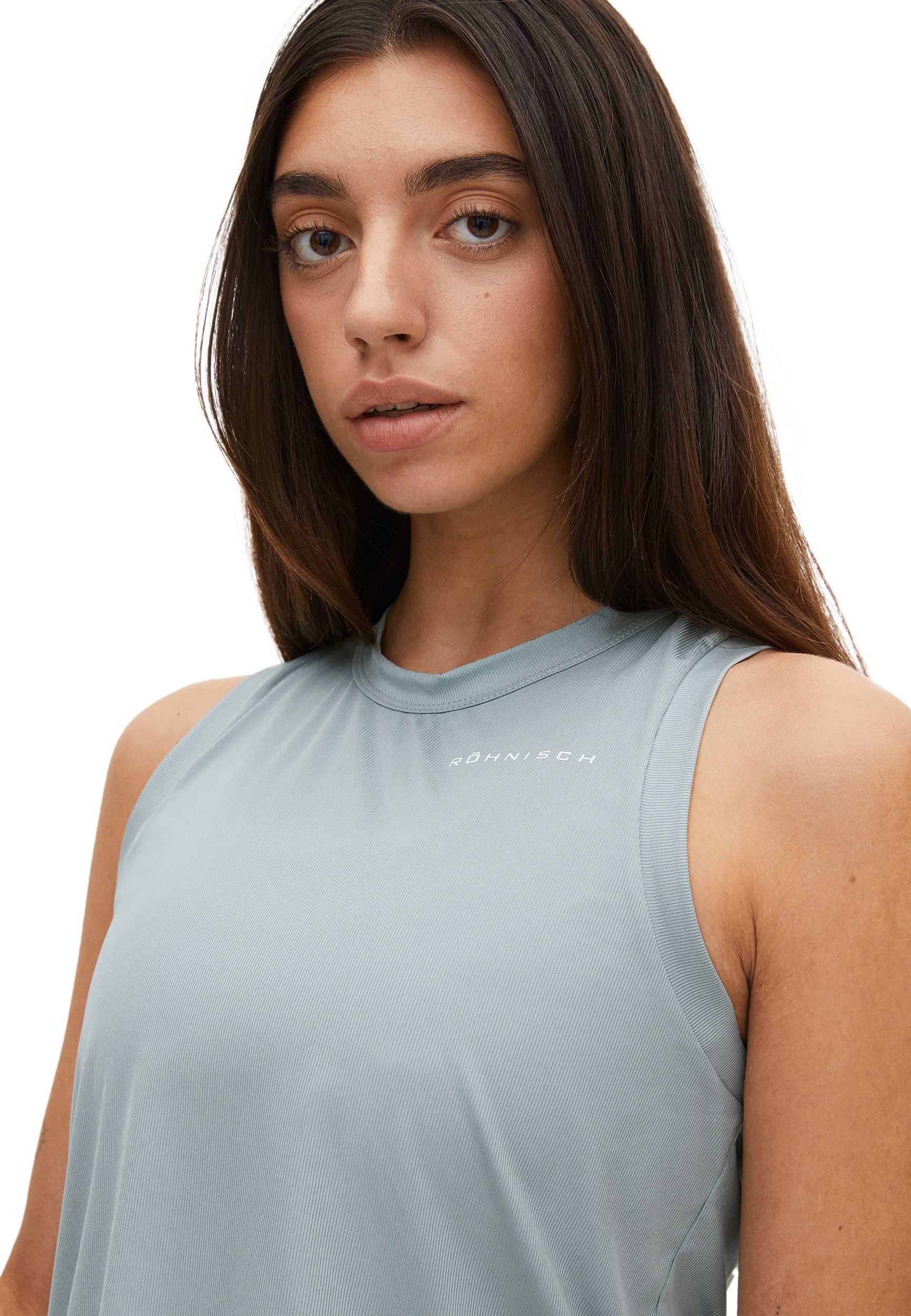 RÖHNISCH, W RIB CROPPED SINGLET