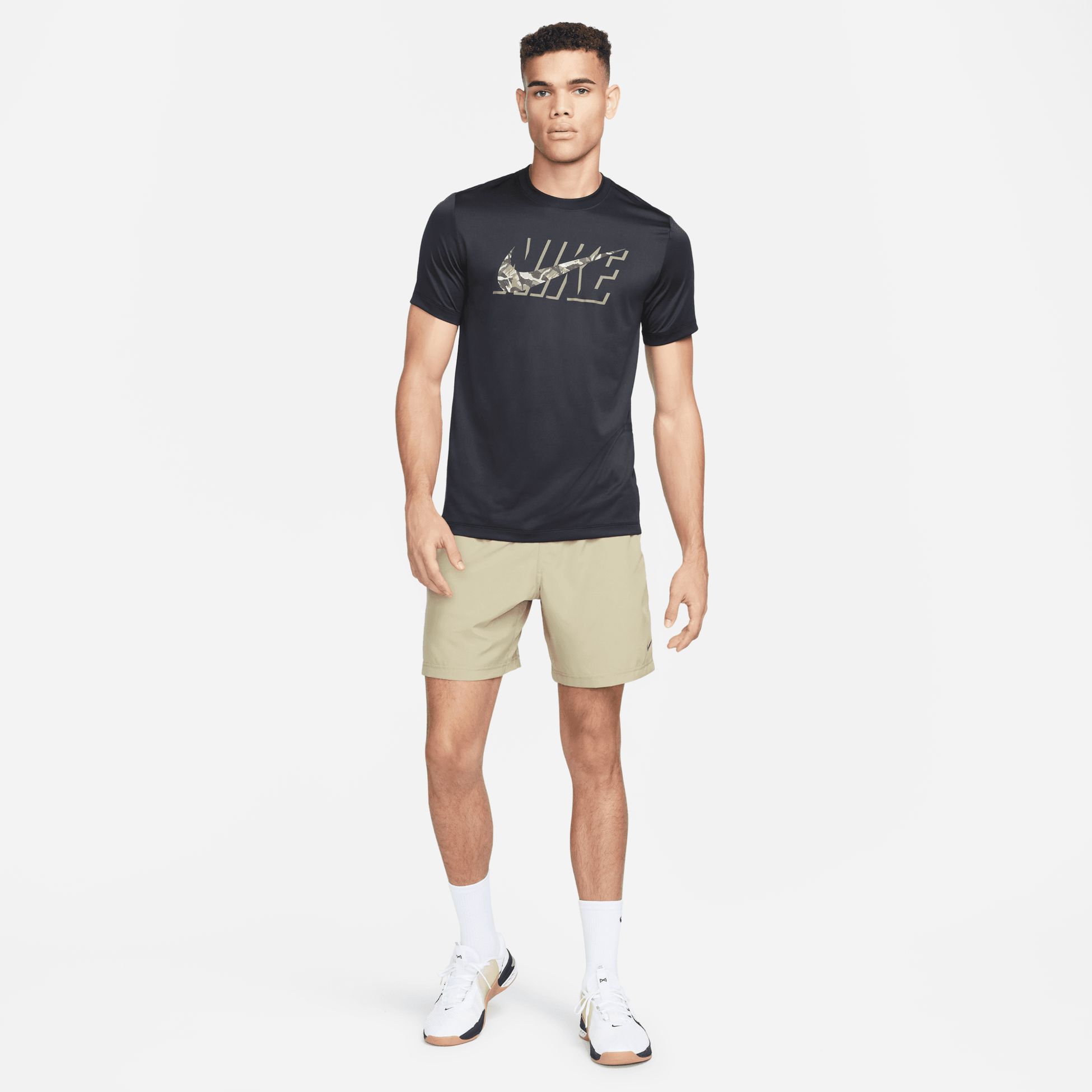 NIKE, M NK DF TEE RLGD CAMO