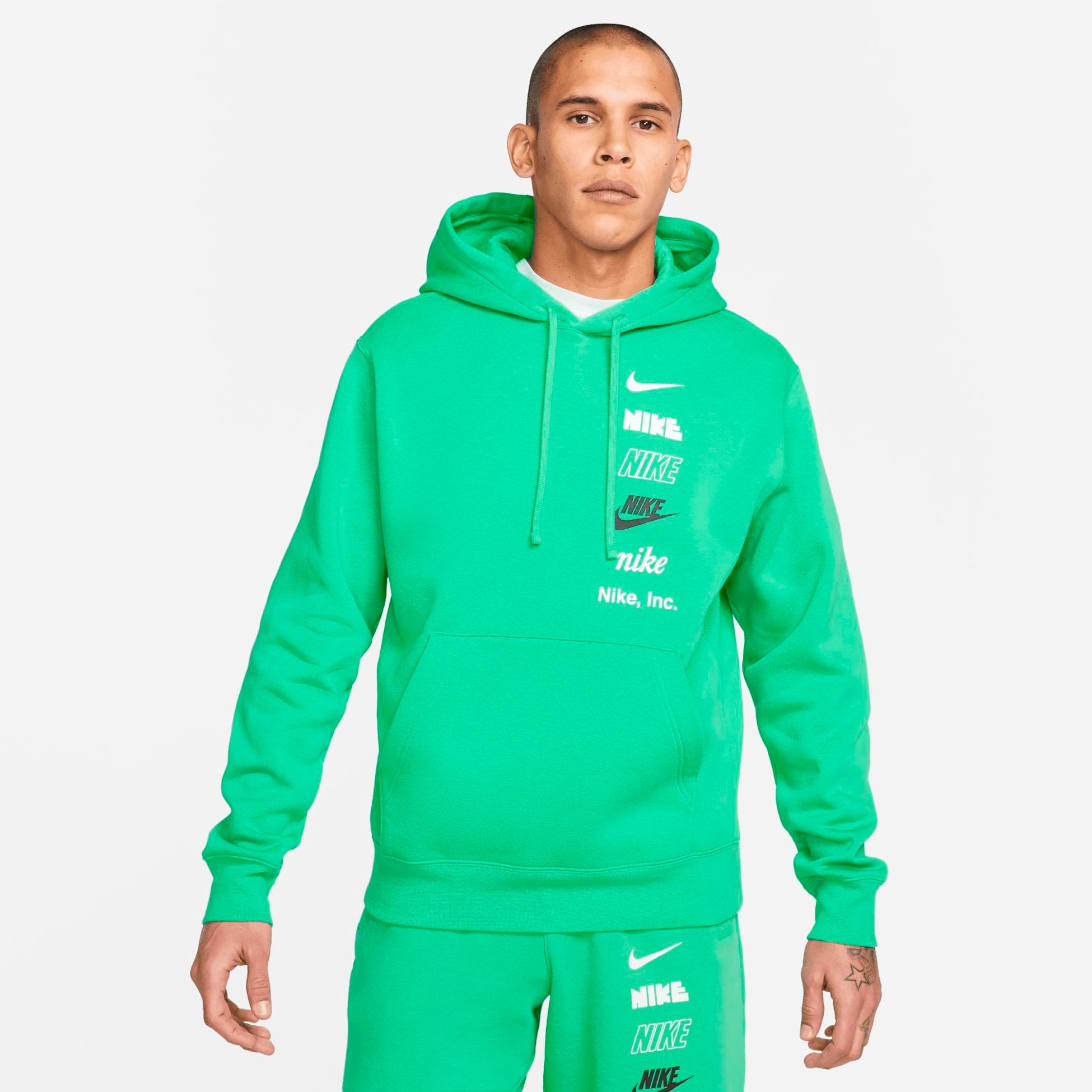 NIKE, M CLUB+ BB  MLOGO HOOD