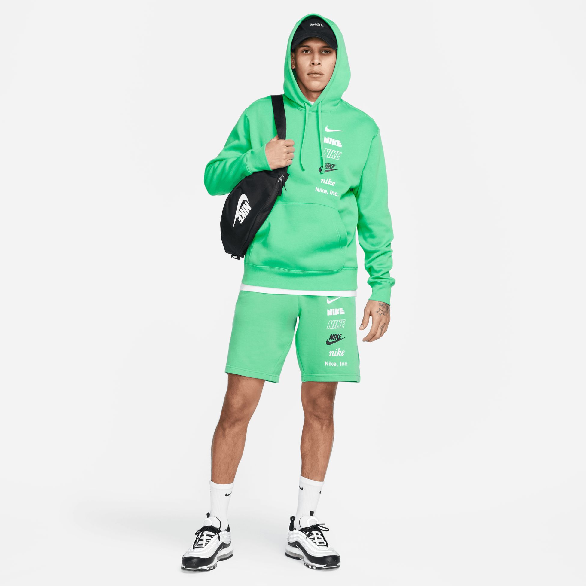 NIKE, M CLUB+ BB  MLOGO HOOD