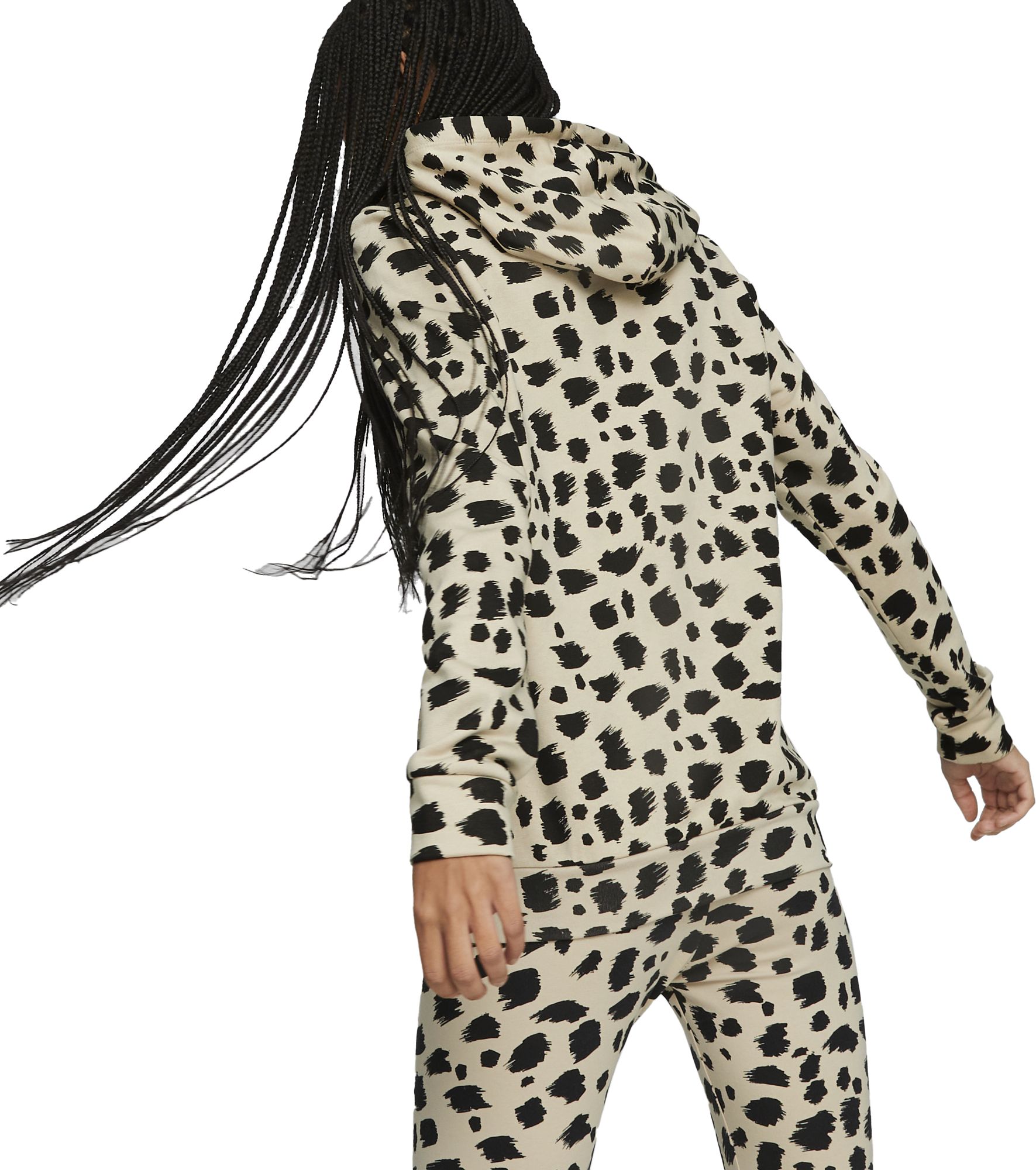 PUMA, ESS+ ANIMAL AOP HOODIE
