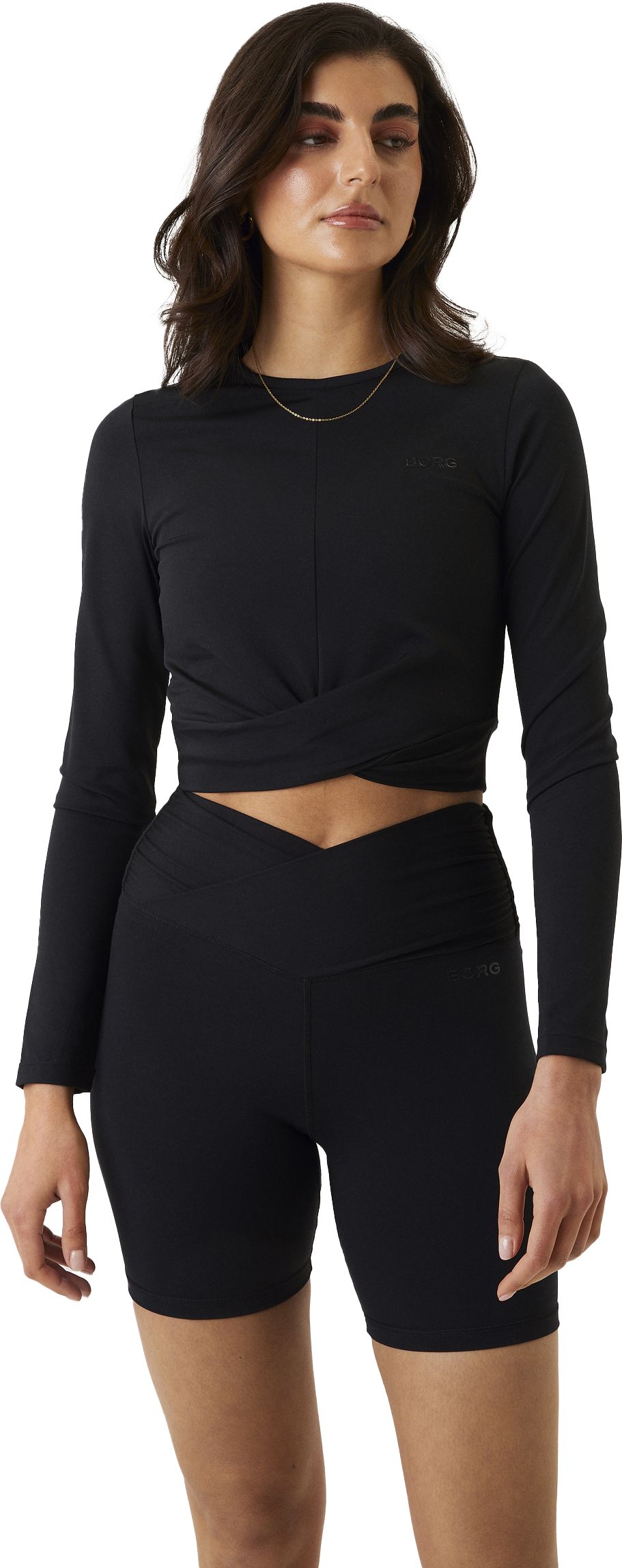 BJÖRN BORG, W BORG CROSS LONGSLEEVE