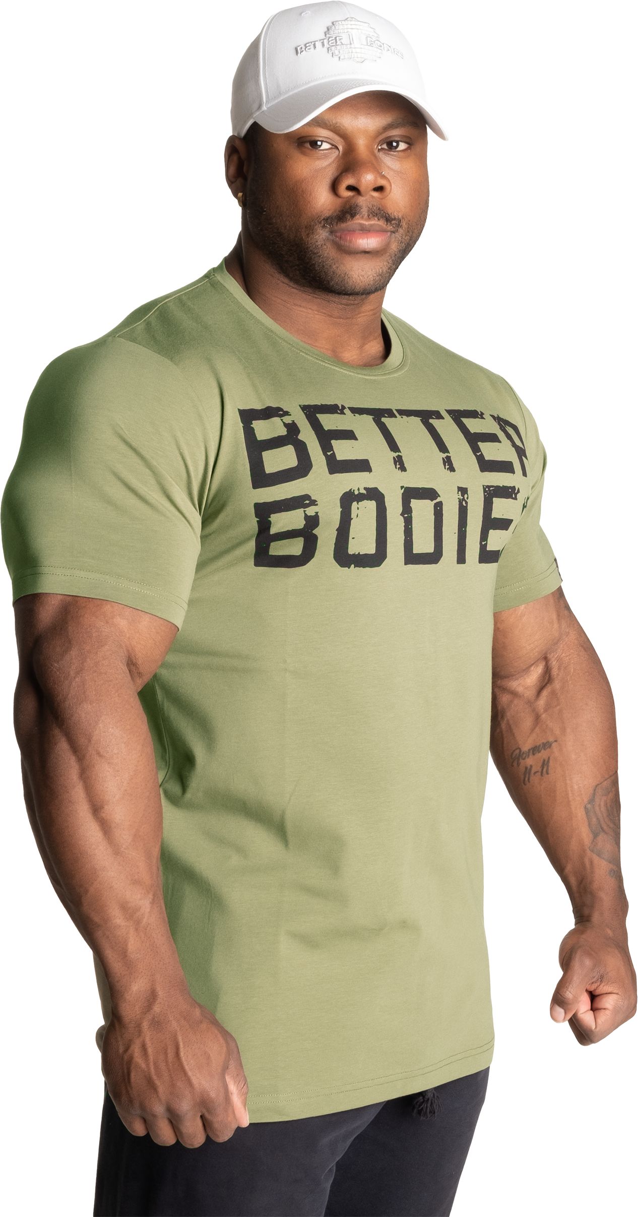 BETTER BODIES, M BASIC TAPERED TEE