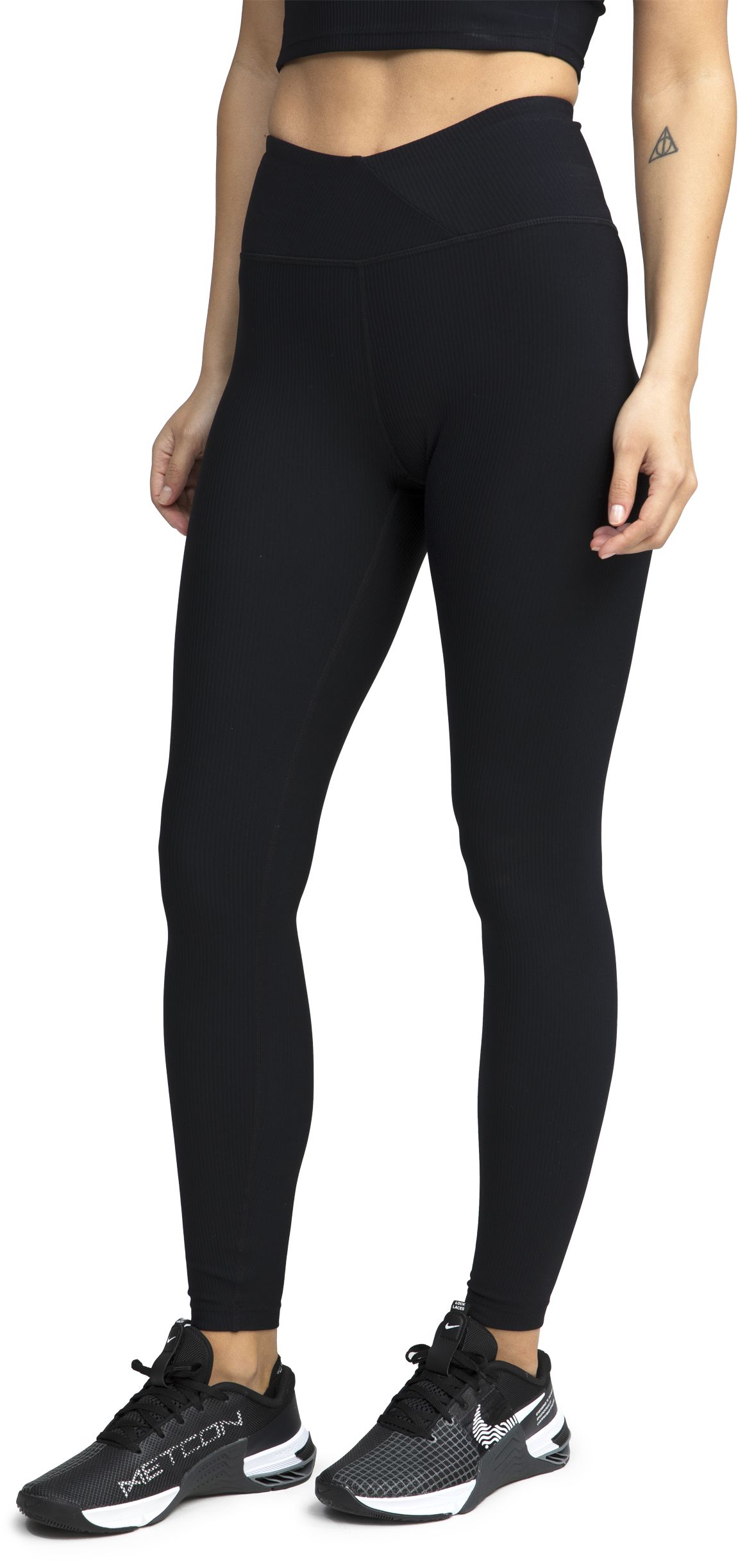 SOC, W RIBB FUNCTION TIGHTS