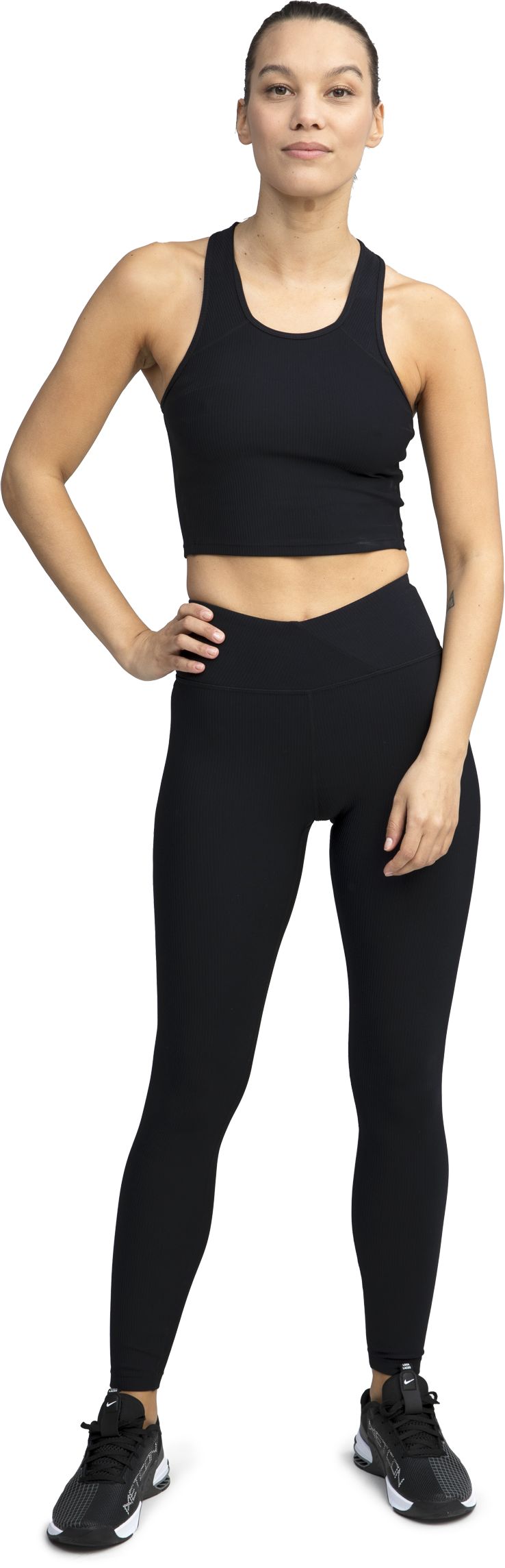 SOC, W RIBB FUNCTION TIGHTS