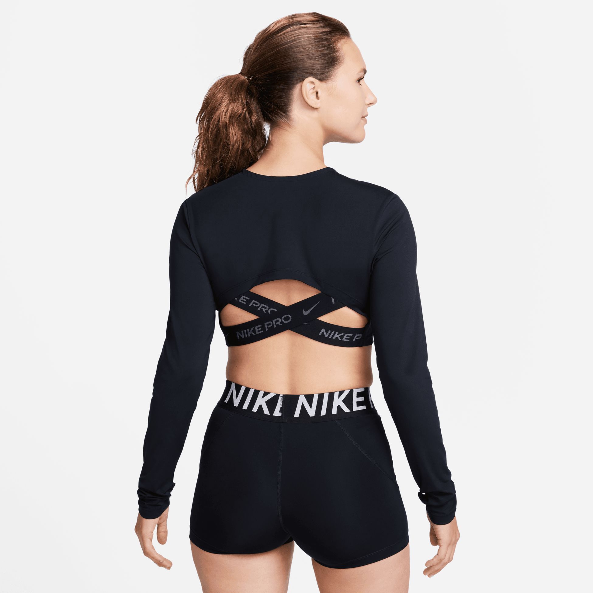 NIKE, NIKE PRO DRI-FIT WOMEN'S CROPPED LO