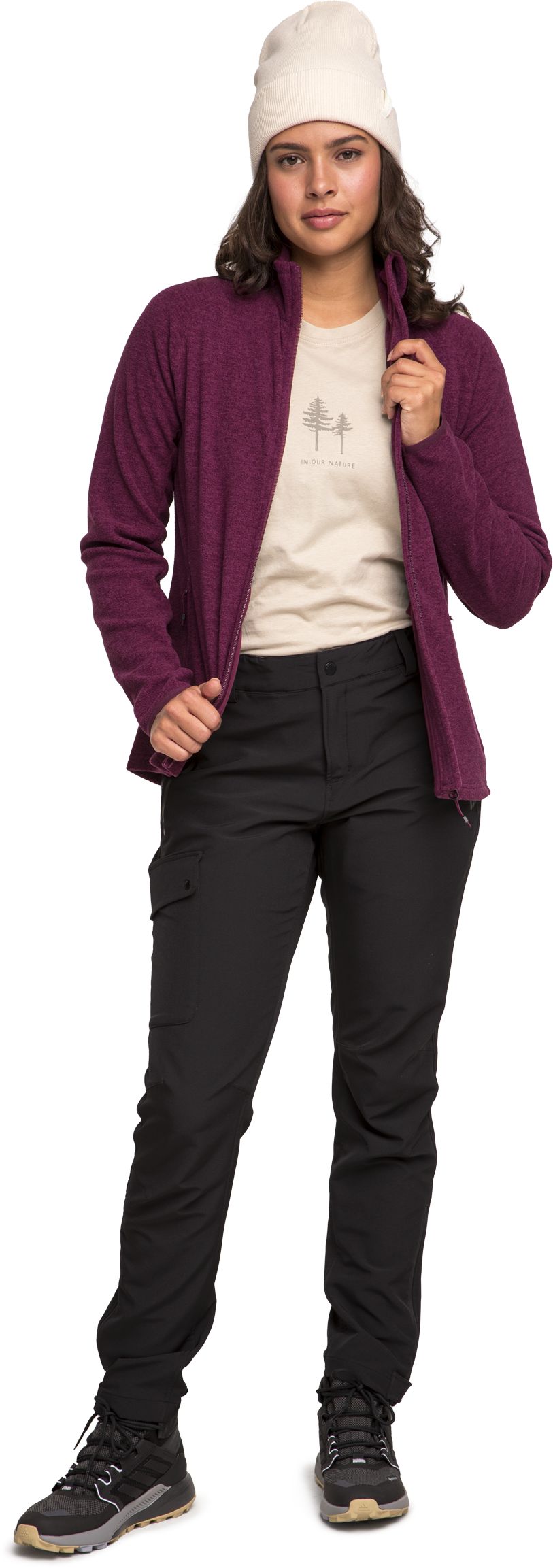 EVEREST, W ZIP FLEECE JACKET