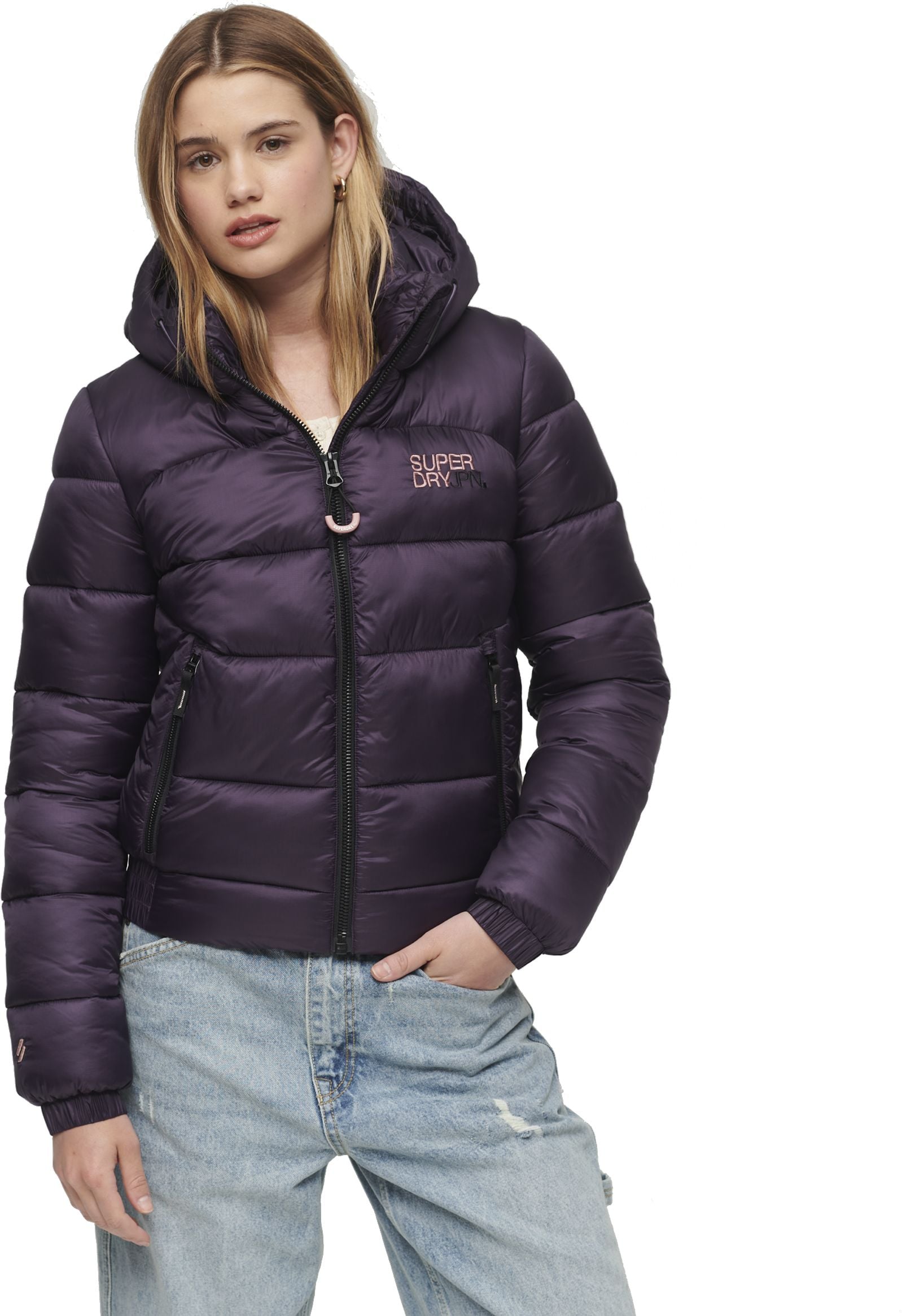 SUPERDRY, W SPORTS PUFFER BOMBER
